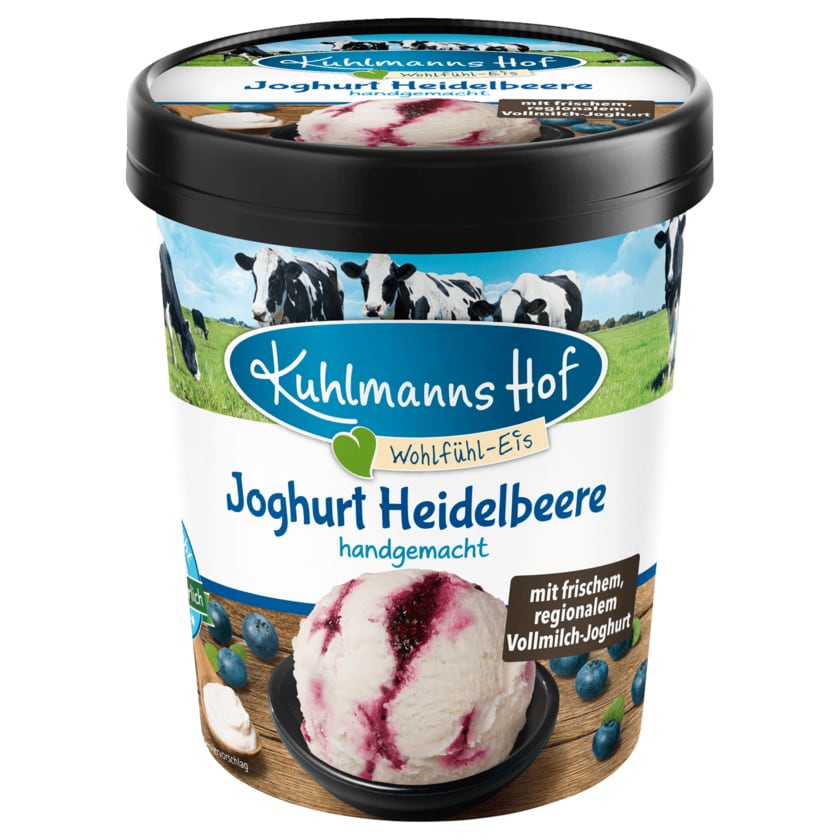 Kuhlmanns Hof Eis Joghurt Heidelbeere 460ml